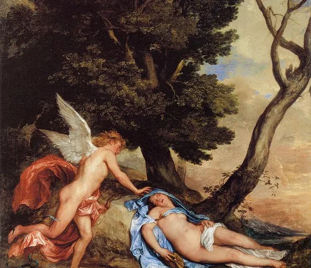 Cupido y Psique – ANTON VAN DYCK