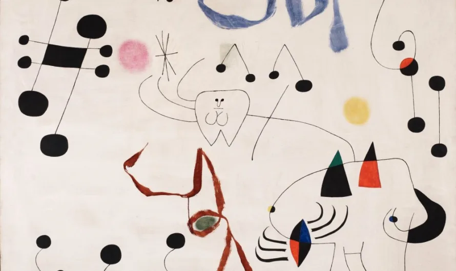 Mujer soñando con la evasión – JOAN MIRÓ