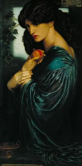 Perséfone – DANTE GABRIEL ROSSETTI