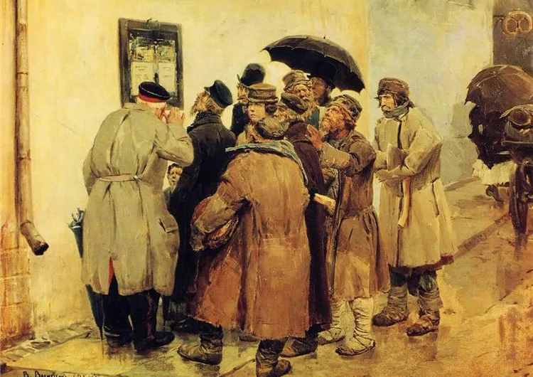 Noticias del frente – VIKTOR VASNETSOV