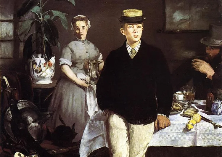 El almuerzo – EDOUARD MANET