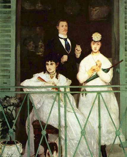 El balcón – EDOUARD MANET
