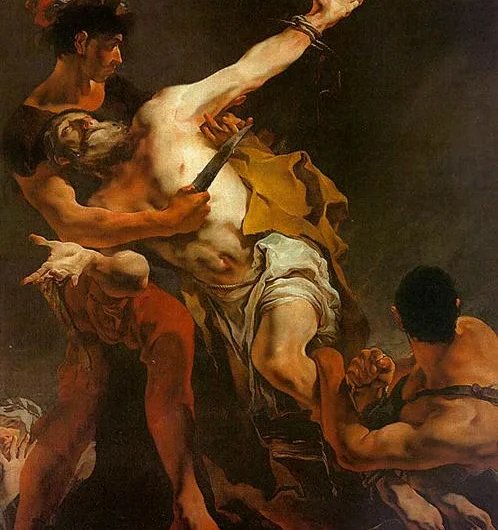 El martirio de San Bartolomé – GIOVANNI BATTISTA TIEPOLO