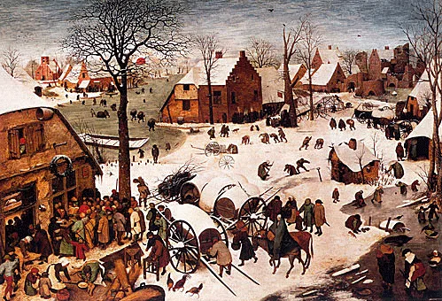 El empadronamiento en Belén – PIETER BRUEGEL EL VIEJO