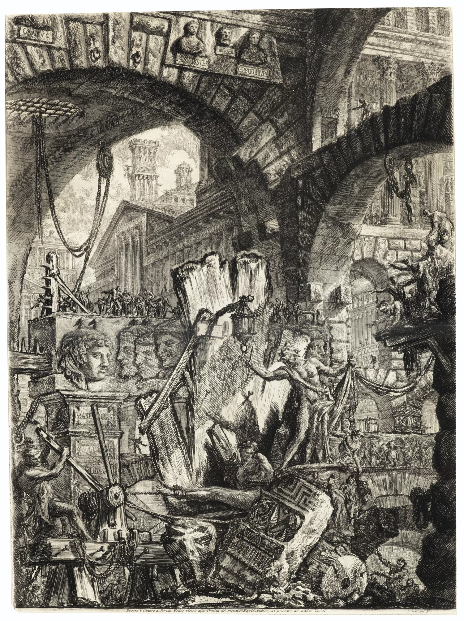 Prisiones imaginarias – GIOVANNI BATTISTA PIRANESI