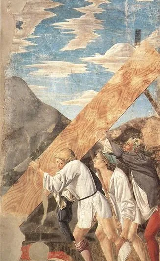 El entierro de la madera sagrada – PIERO DELLA FRANCESCA
