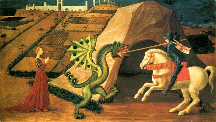 San Jorge y el dragón – PAOLO UCCELLO
