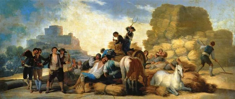 Verano, o la cosecha – FRANCISCO DE GOYA