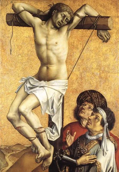 El ladrón crucificado – ROBERT CAMPIN