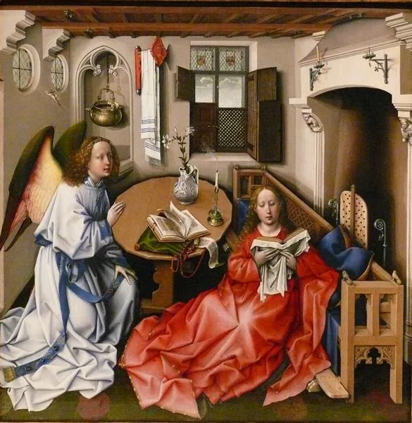 La Anunciación – ROBERT CAMPIN