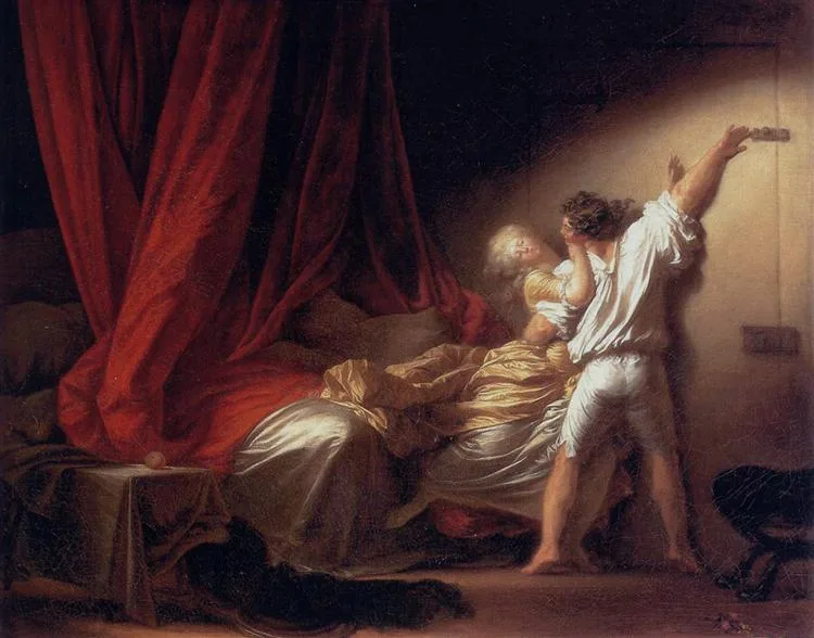 El rayo – JEAN HONORÉ FRAGONARD
