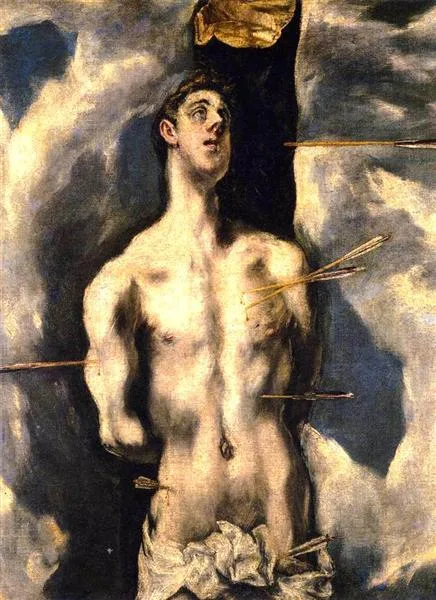 El martirio de San Sebastián – EL GRECO