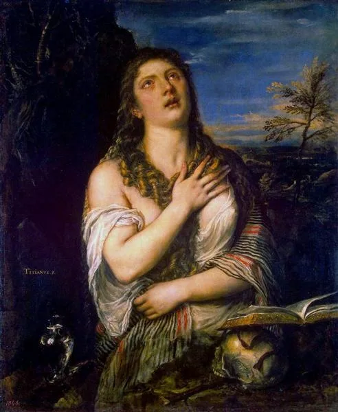 Magdalena penitente – TIZIANO