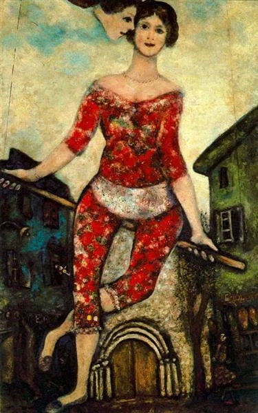 El acróbata – MARC CHAGALL