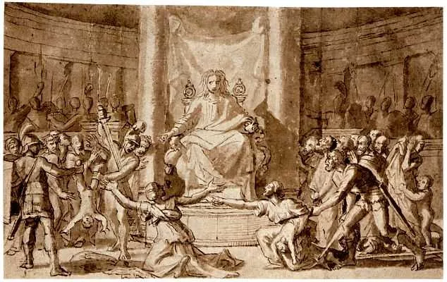 El juicio de Salomón – NICOLAS POUSSIN