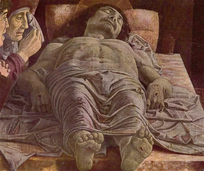 Lamentación sobre Cristo muerto – ANDREA MANTEGNA