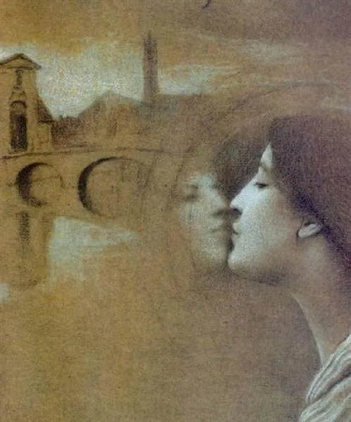 Mi corazón llora por el pasado – FERNAND KHNOPFF