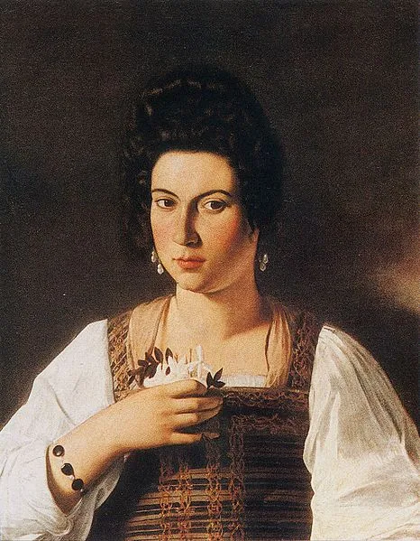 Reatrato de una cortesana – CARAVAGGIO