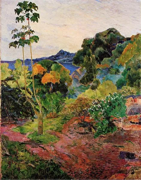 Vegetación tropical – PAUL GAUGUIN