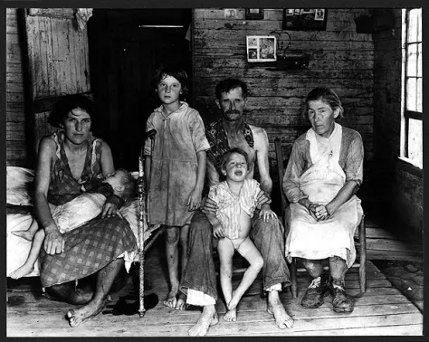 Familia de aparceros, Alabama – WALKER EVANS