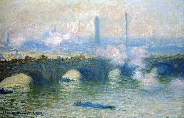 Puente de Waterloo, Londres – CLAUDE MONET