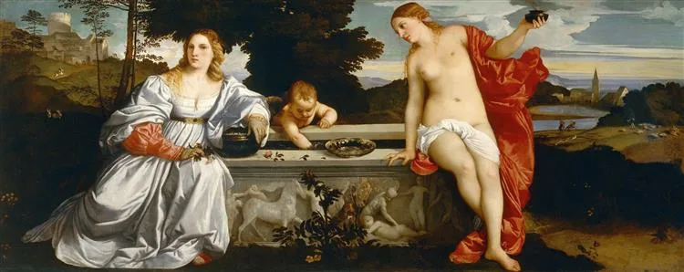 Amor sacro y amor profano – TIZIANO
