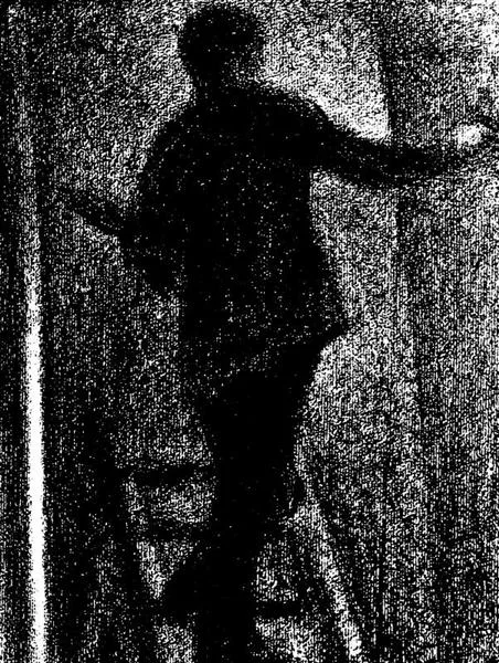 Artista trabajando – GEORGE PIERRE SEURAT